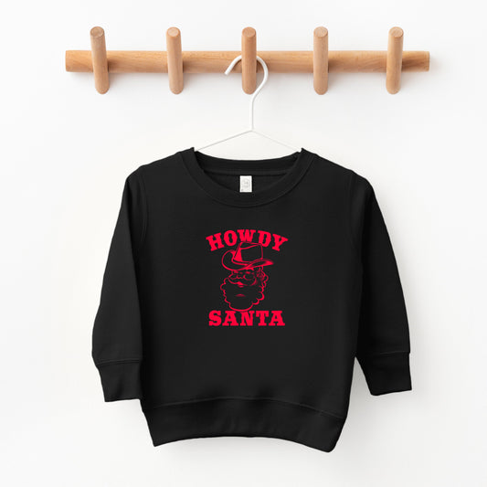 Howdy Santa Claus | Toddler Sweatshirt