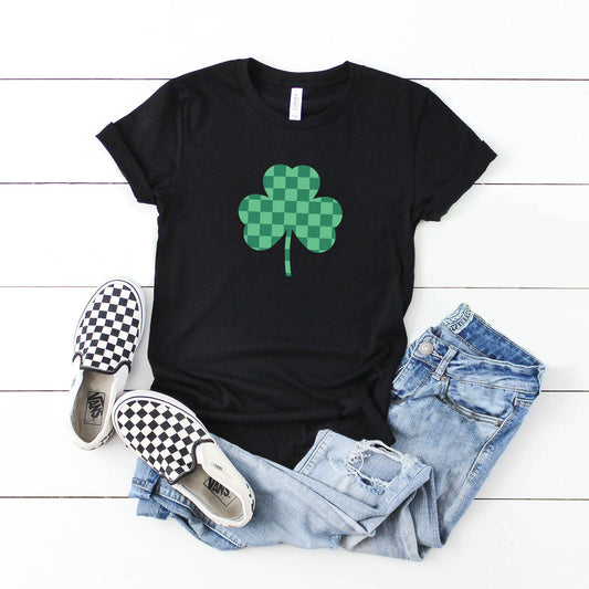 Checker Shamrock | Youth Short Sleeve Crew Neck