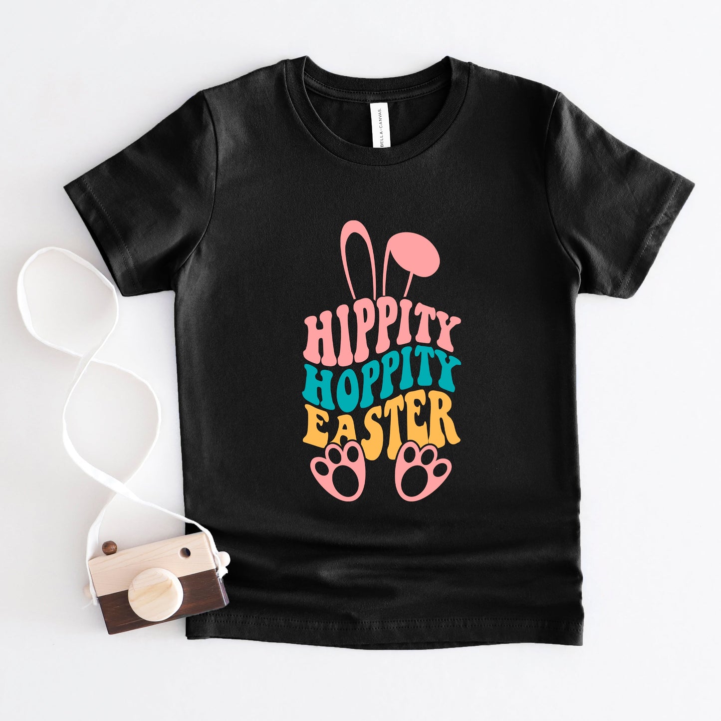 Hippity Hoppity Easter | Toddler Graphic Short Sleeve Tee