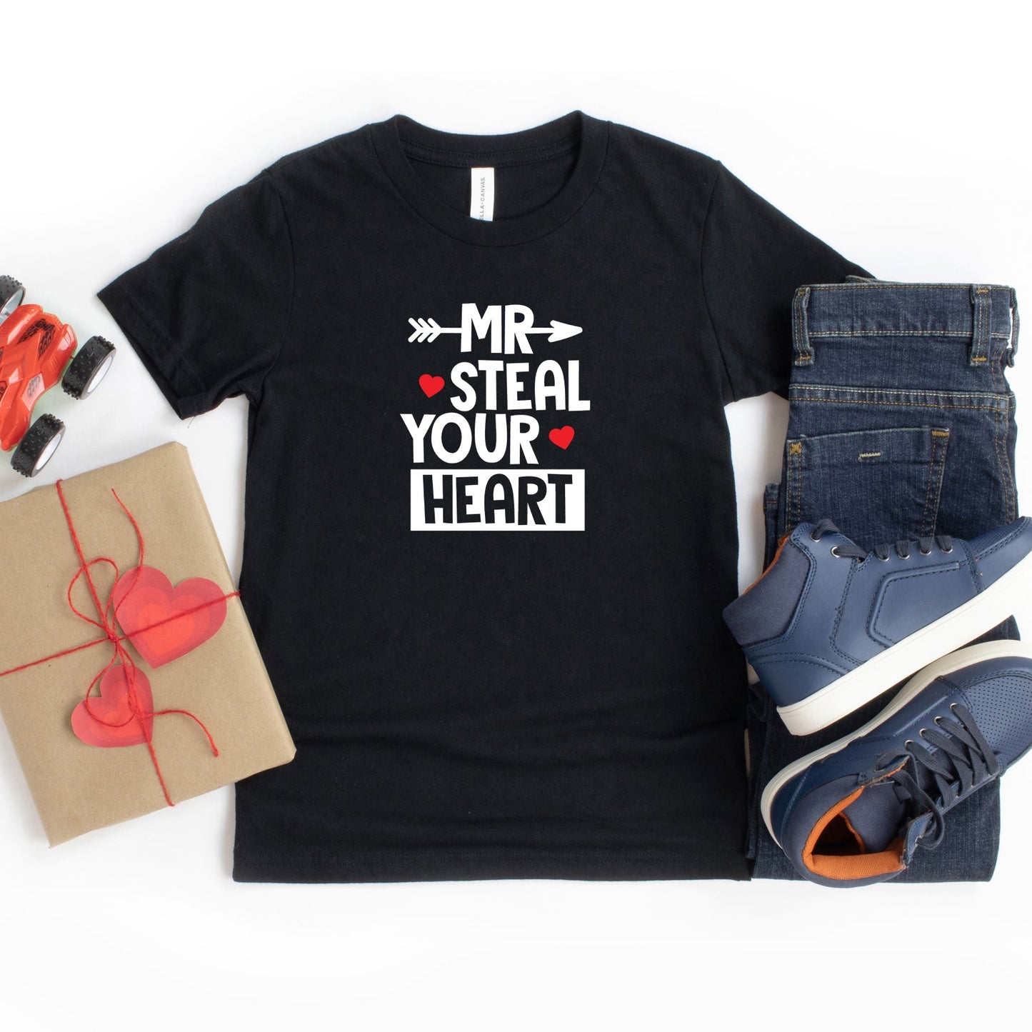 Mr. Steal Your Heart | Youth Short Sleeve Crew Neck
