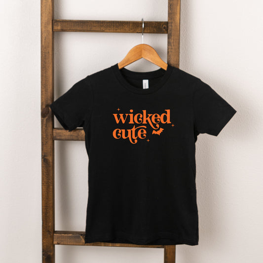 Wicked Cute Bat | Toddler Short Sleeve Crew Neck