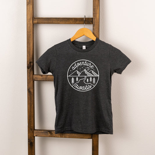 Adventure Awaits | Toddler Short Sleeve Crew Neck