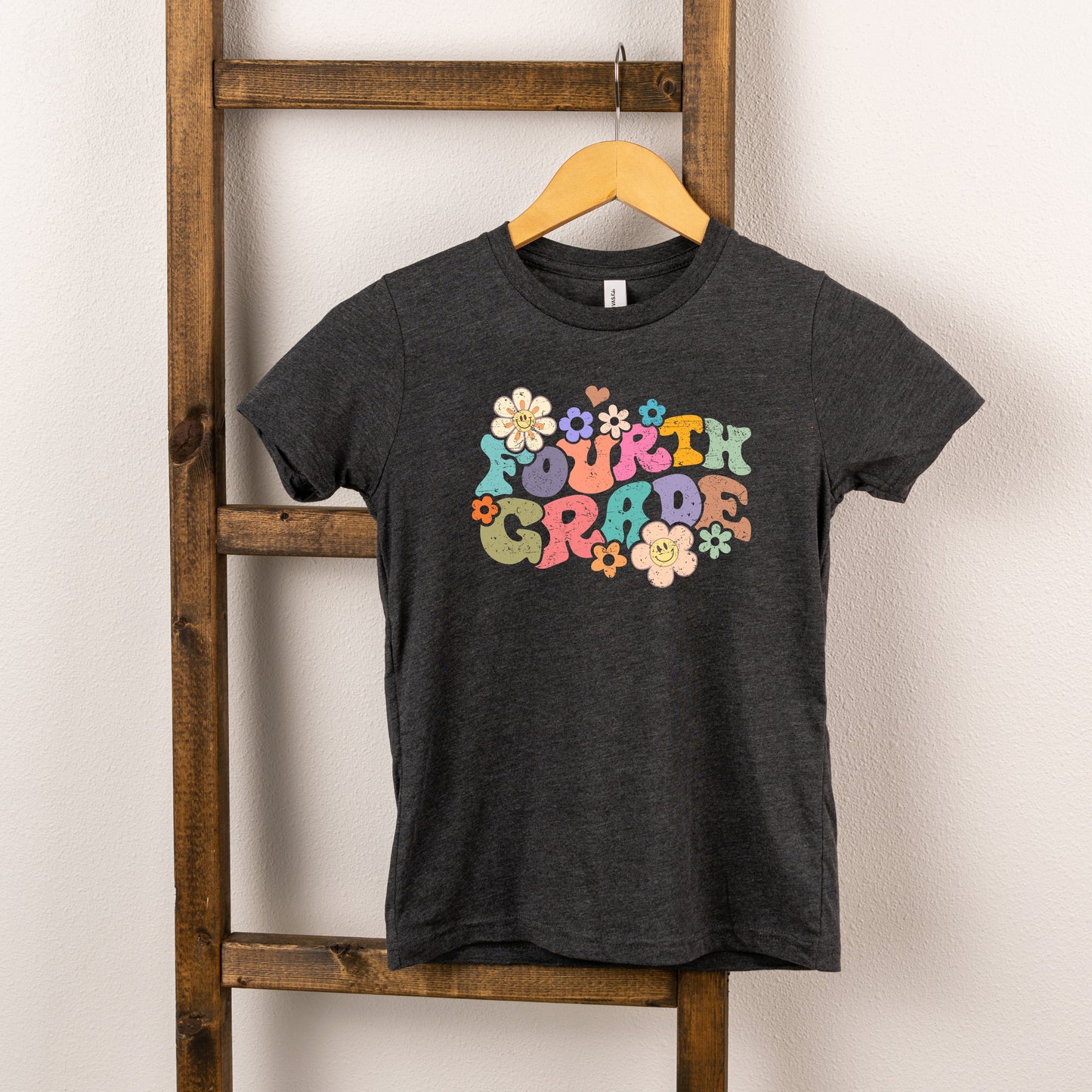 Fourth Grade Flowers | Youth Graphic Short Sleeve Tee