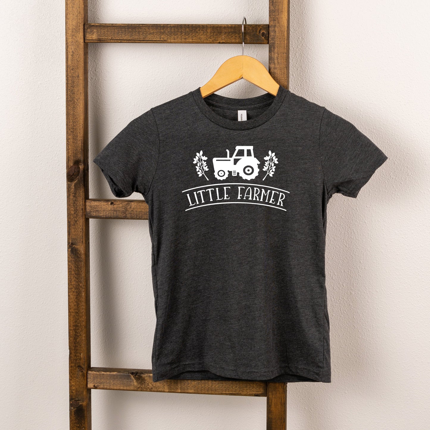 Little Farmer Tractor | Toddler Short Sleeve Crew Neck