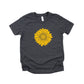 Sunflower Colorful | Youth Short Sleeve Crew Neck