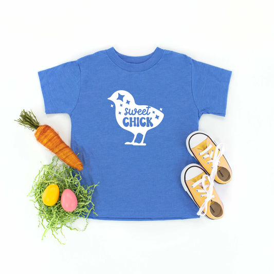 Sweet Chick Chick | Toddler Short Sleeve Crew Neck