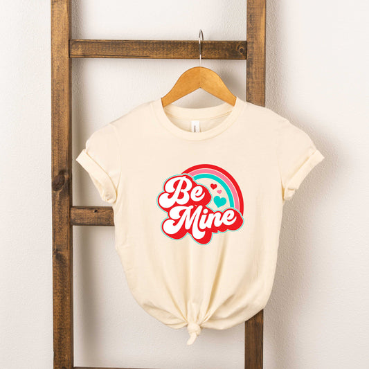 Be Mine Rainbow | Toddler Graphic Short Sleeve Tee