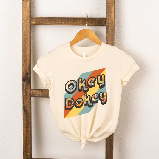 Okey Dokey Colorful | Youth Short Sleeve Crew Neck