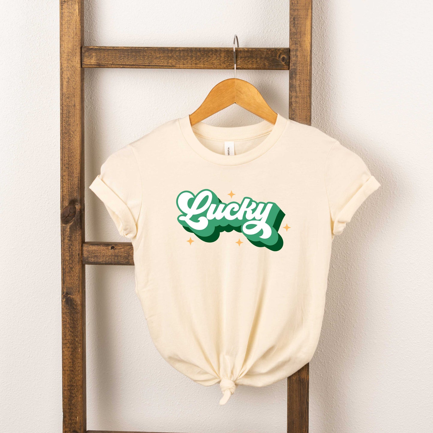 Retro Lucky | Youth Short Sleeve Crew Neck