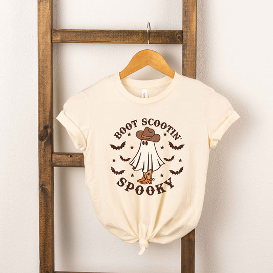 Boot Scootin' Spooky | Toddler Graphic Short Sleeve Tee