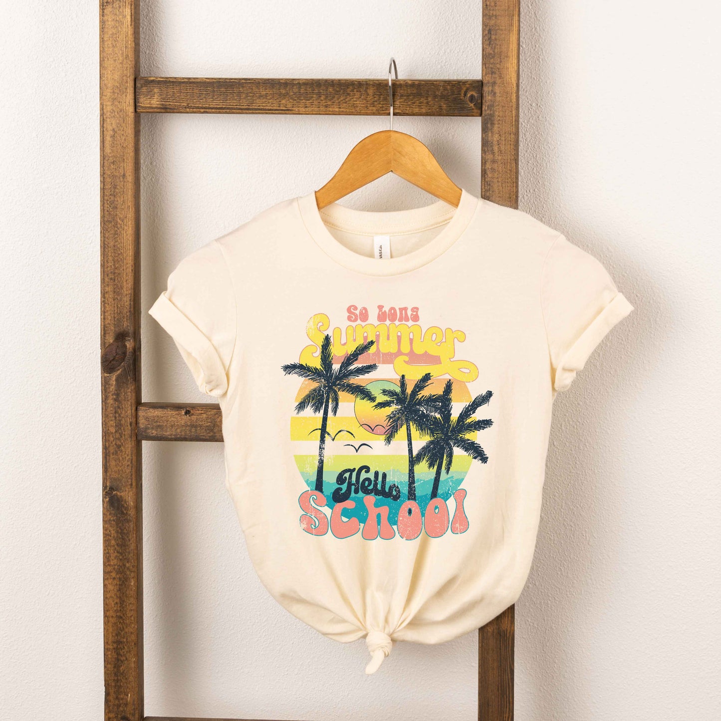 So Long Summer | Toddler Graphic Short Sleeve Tee