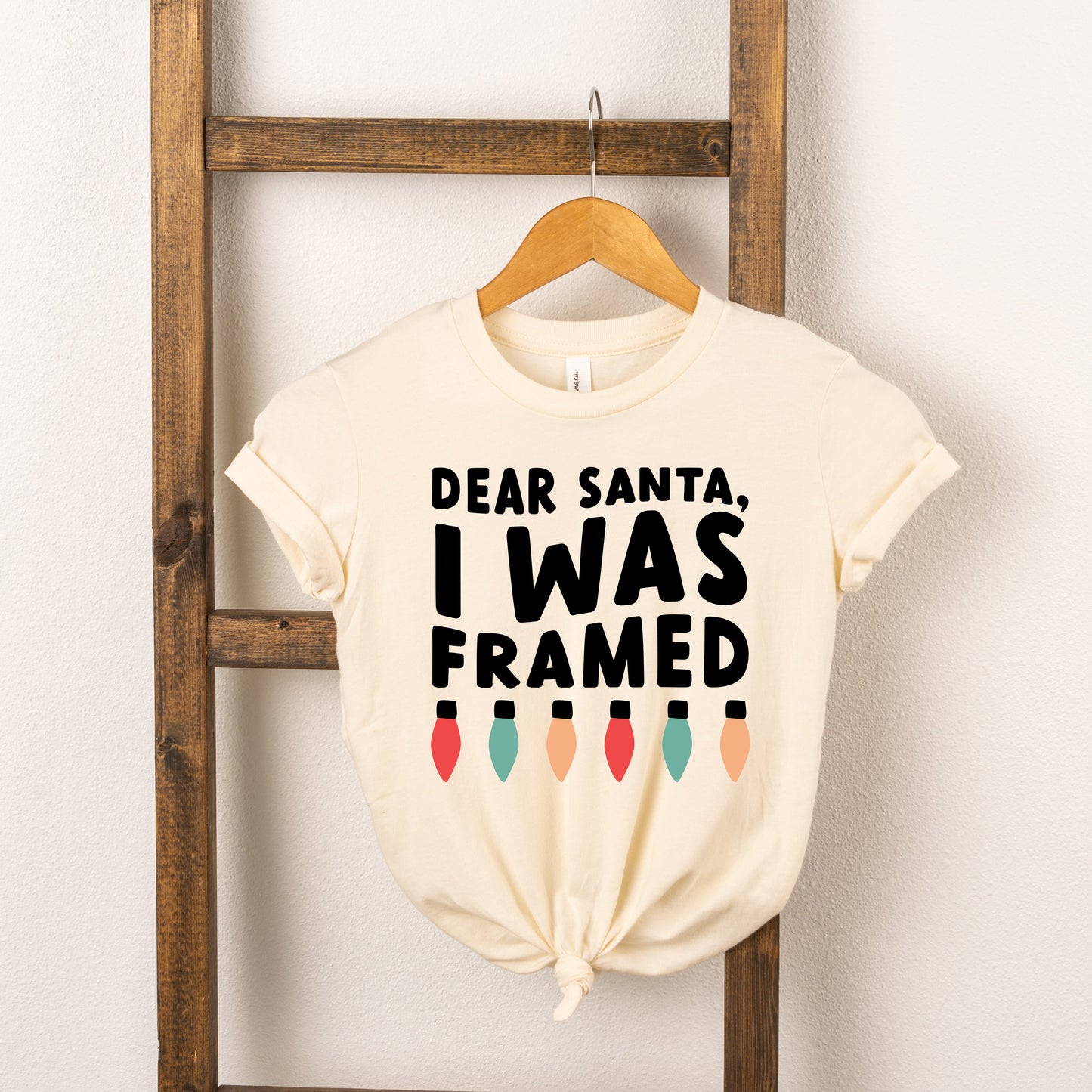 I Was Framed Lights | Toddler Short Sleeve Crew Neck