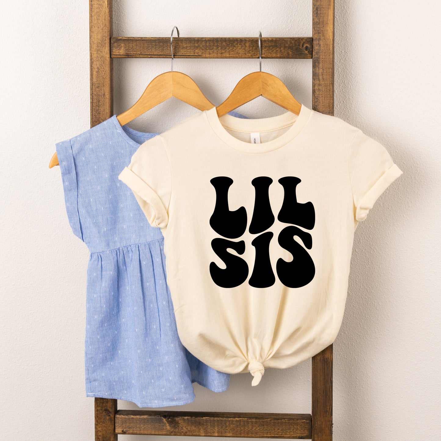 Lil Sis Wavy | Toddler Short Sleeve Crew Neck