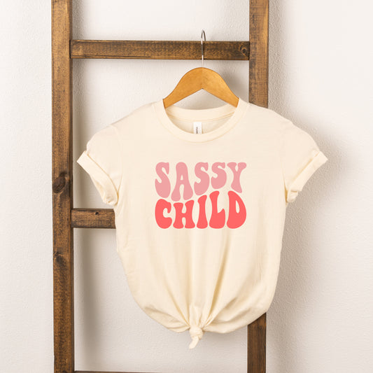 Sassy Child Wavy | Youth Short Sleeve Crew Neck