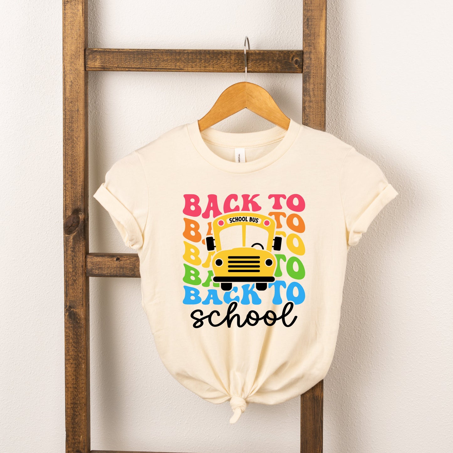 Back To School Bus | Youth Graphic Short Sleeve Tee