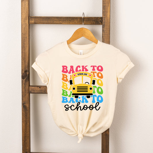 Back To School Bus | Youth Graphic Short Sleeve Tee