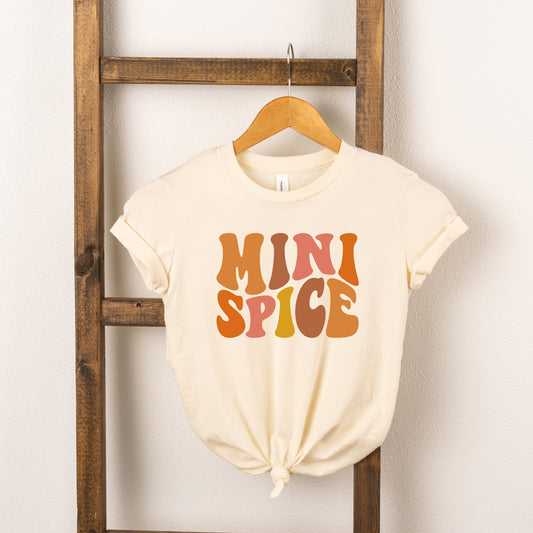 Mini Spice Wavy Colorful | Toddler Short Sleeve Crew Neck