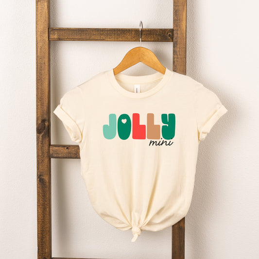 Jolly Mini Colorful | Toddler Short Sleeve Crew Neck