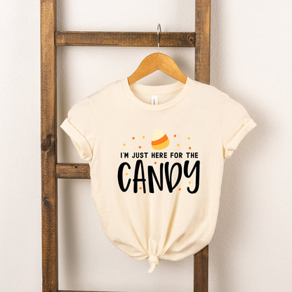 Here For The Candy | Youth Short Sleeve Crew Neck