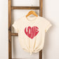 Love Heart | Toddler Short Sleeve Crew Neck