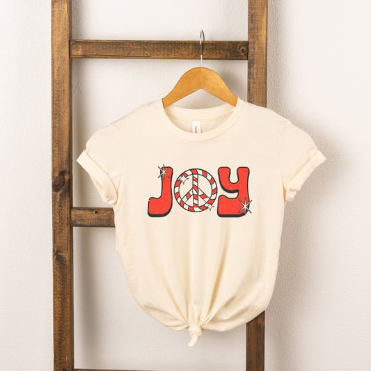 Joy Peace Sign | Youth Short Sleeve Crew Neck