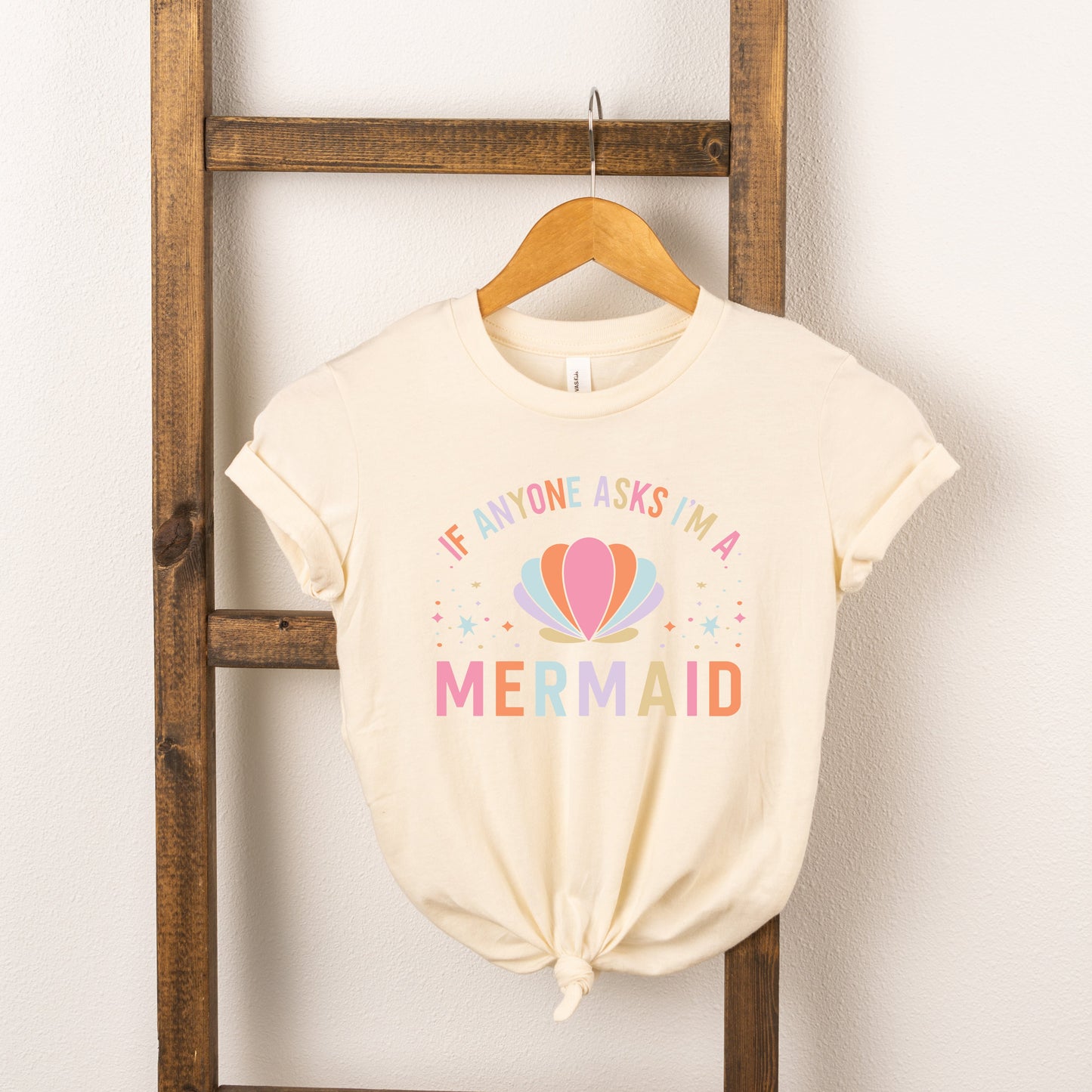 I'm A Mermaid | Toddler Short Sleeve Crew Neck