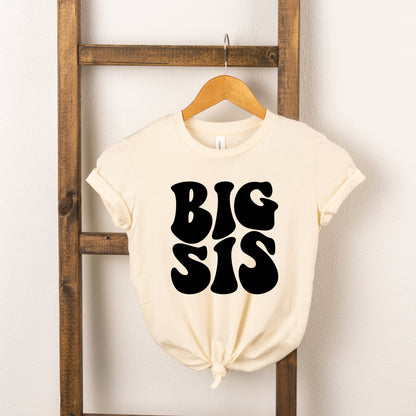 Big Sis Wavy | Toddler Short Sleeve Crew Neck