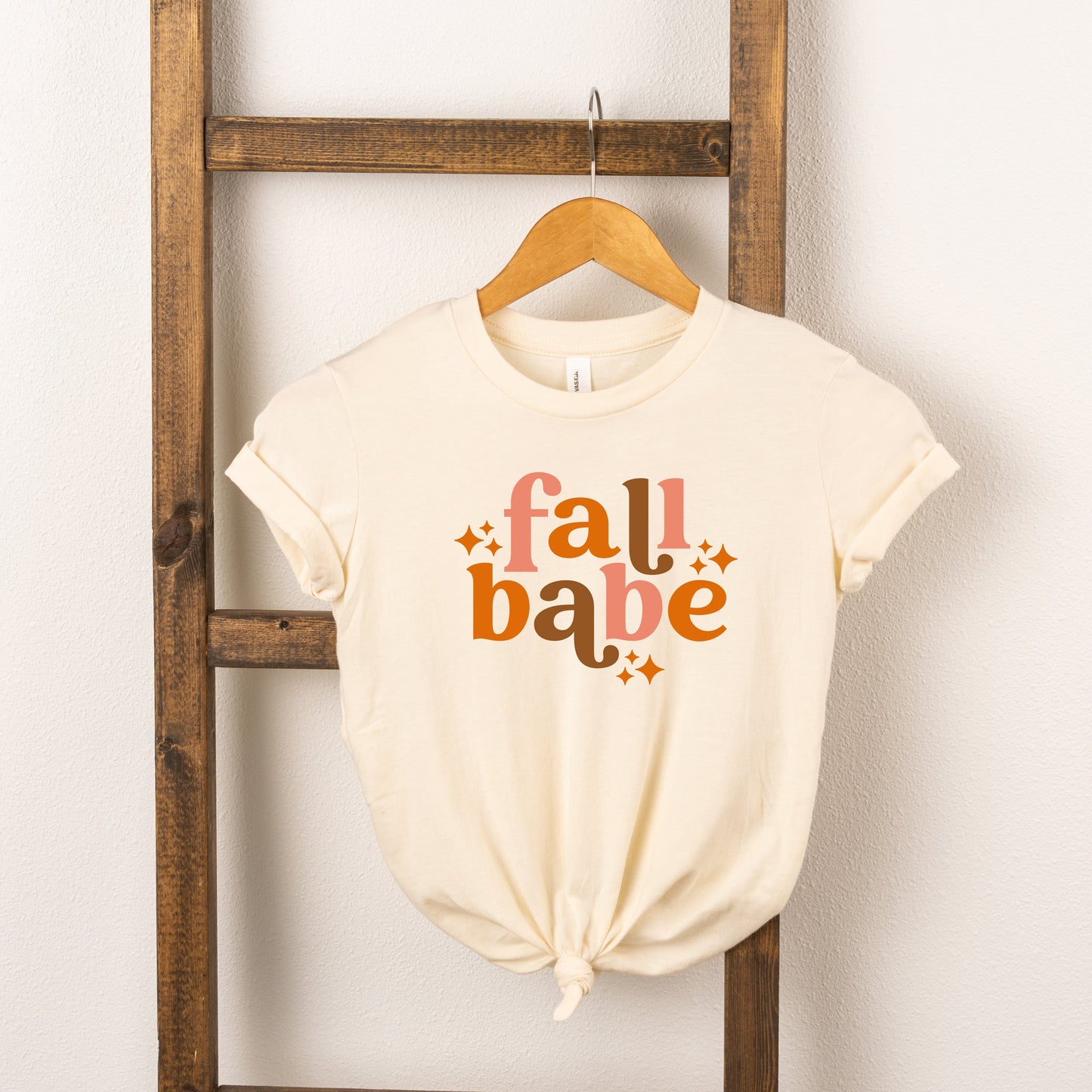 Fall Babe Stars | Youth Short Sleeve Crew Neck
