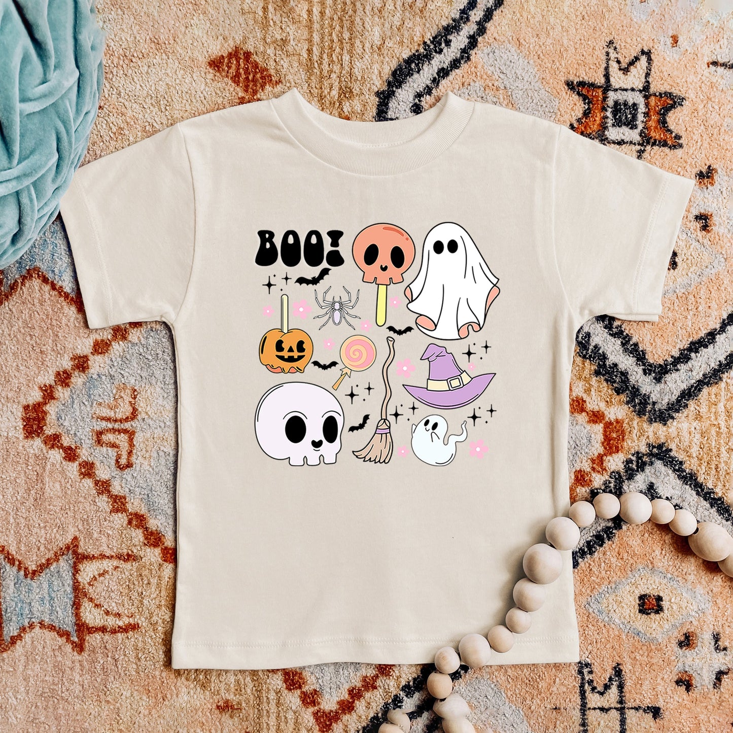 Boo Chart | Toddler Short Sleeve Crew Neck