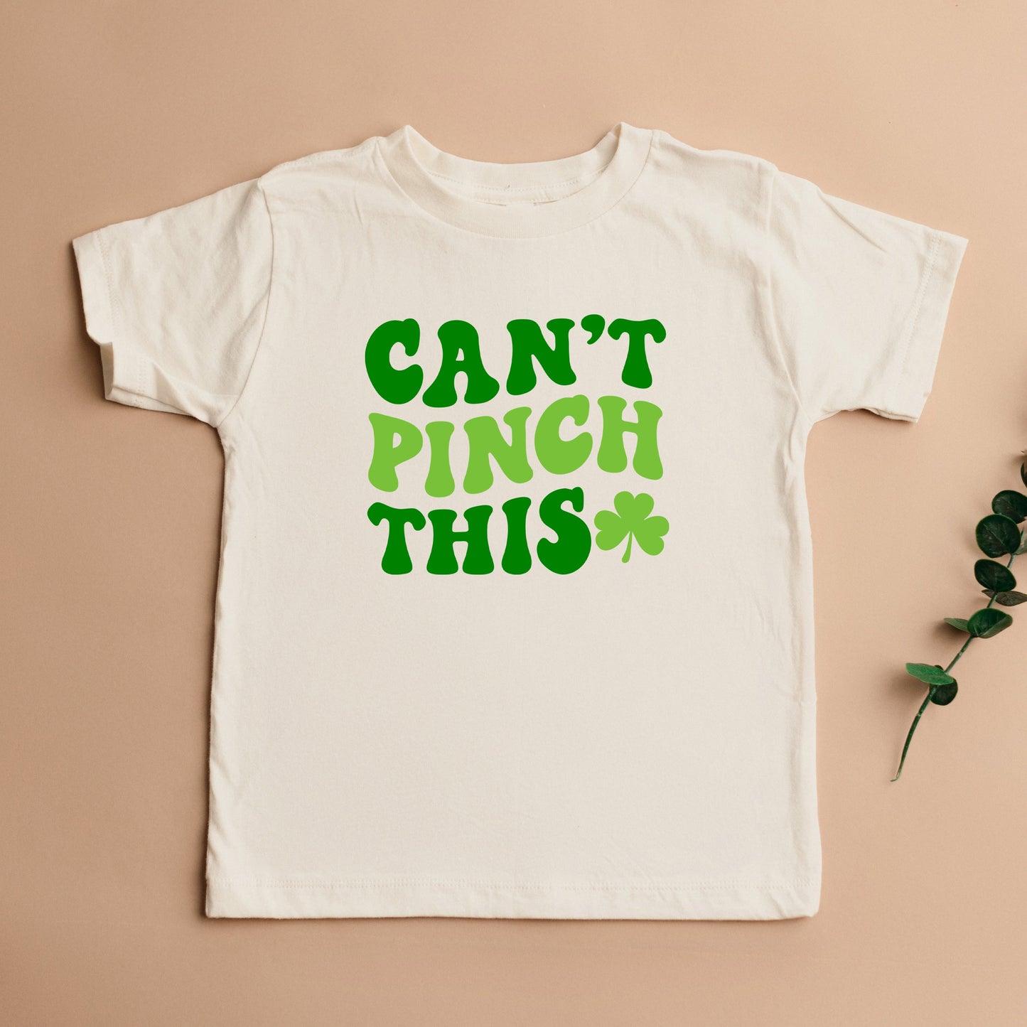 Can't Pinch This Shamrock | Toddler Short Sleeve Crew Neck