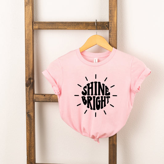 Shine Bright Sun | Toddler Short Sleeve Crew Neck