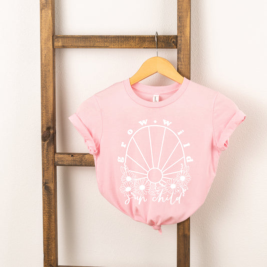 Grow Wild Sun Child | Toddler Short Sleeve Crew Neck