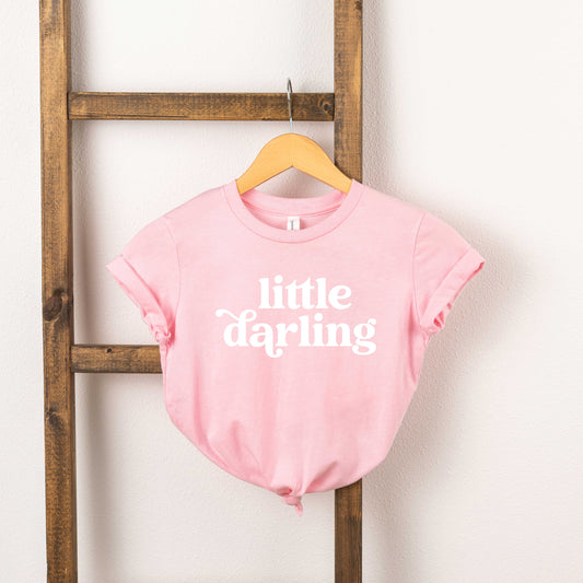 Little Darling | Toddler Short Sleeve Crew Neck