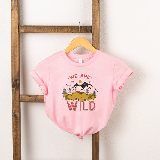 We Are Wild | Toddler Short Sleeve Crew Neck