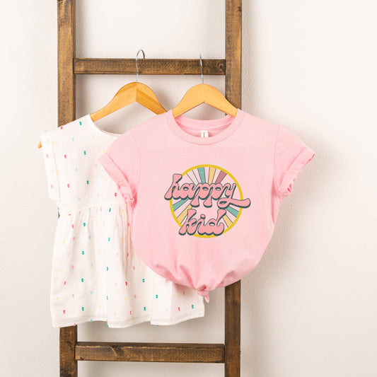 Happy Kid Rays | Toddler Short Sleeve Crew Neck