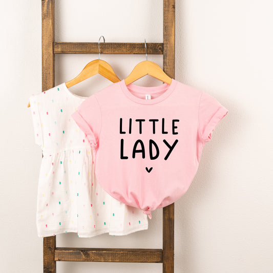 Little Lady | Toddler Short Sleeve Crew Neck