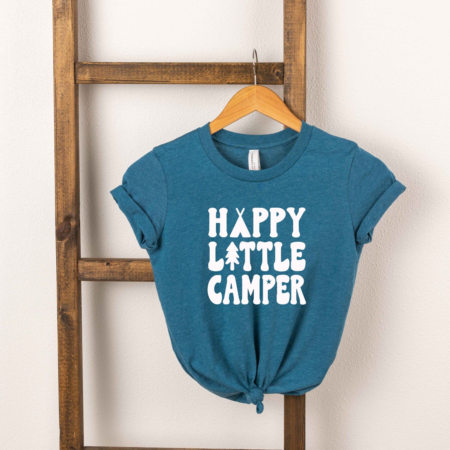 Happy Little Camper | Toddler Short Sleeve Crew Neck