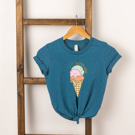 Super Cool Ice Cream | Toddler Short Sleeve Crew Neck