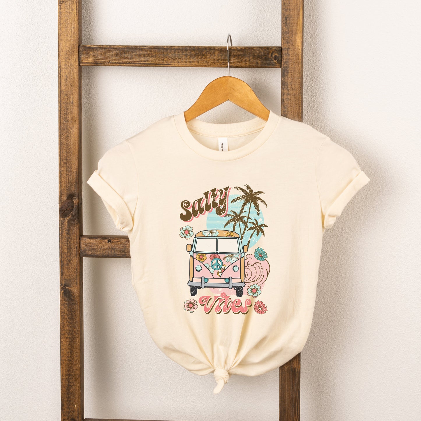 Salty Vibes Van | Toddler Short Sleeve Crew Neck