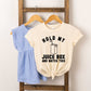 Hold My Juice Box | Toddler Short Sleeve Crew Neck