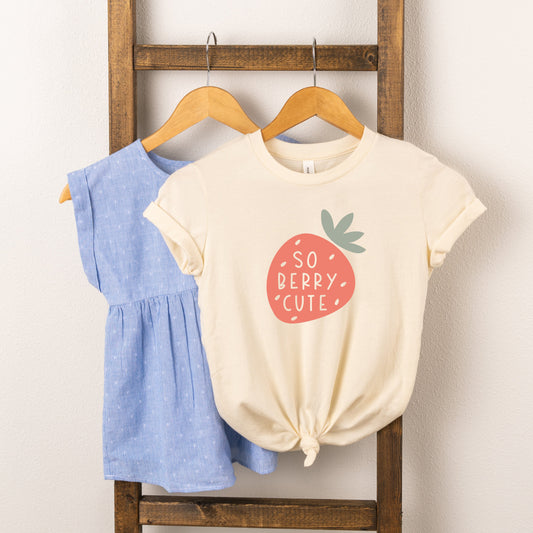 So Berry Cute Kids | Toddler Short Sleeve Crew Neck