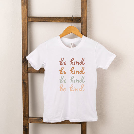 Be Kind Stacked | Toddler Short Sleeve Crew Neck