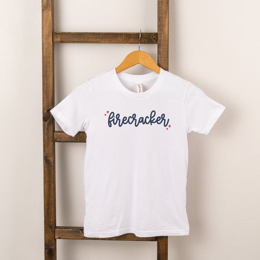 Firecracker Stars | Toddler Short Sleeve Crew Neck