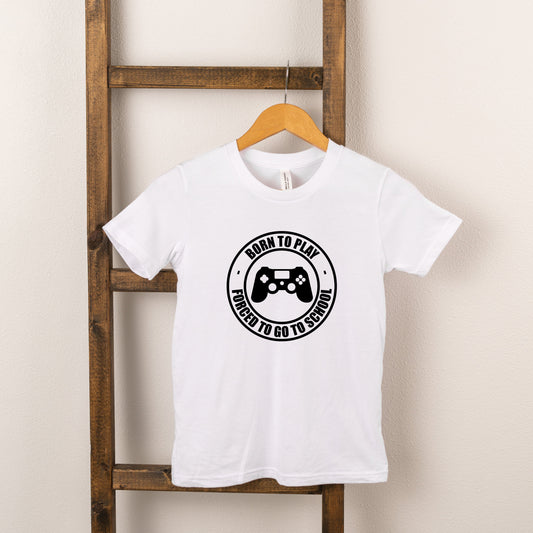 Born To Play | Toddler Short Sleeve Crew Neck