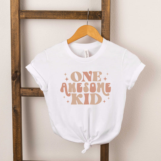 One Awesome Kid | Toddler Short Sleeve Crew Neck