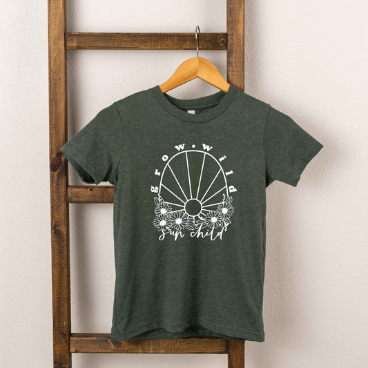 Grow Wild Sun Child | Toddler Short Sleeve Crew Neck