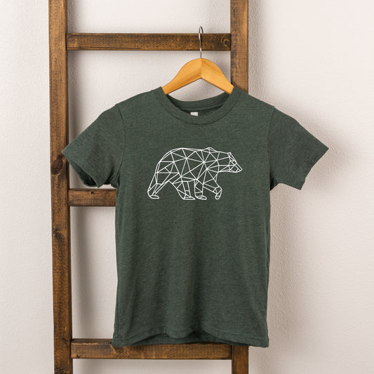 Geometric Bear | Toddler Short Sleeve Crew Neck