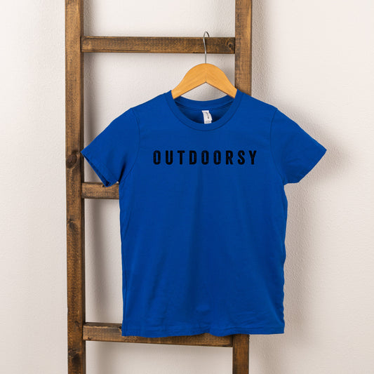 Outdoorsy | Toddler Short Sleeve Crew Neck