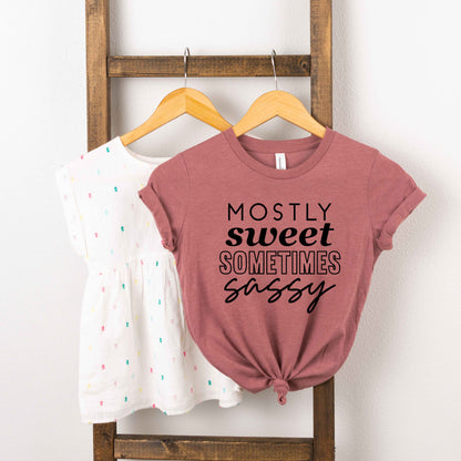 Mostly Sweet | Toddler Short Sleeve Crew Neck