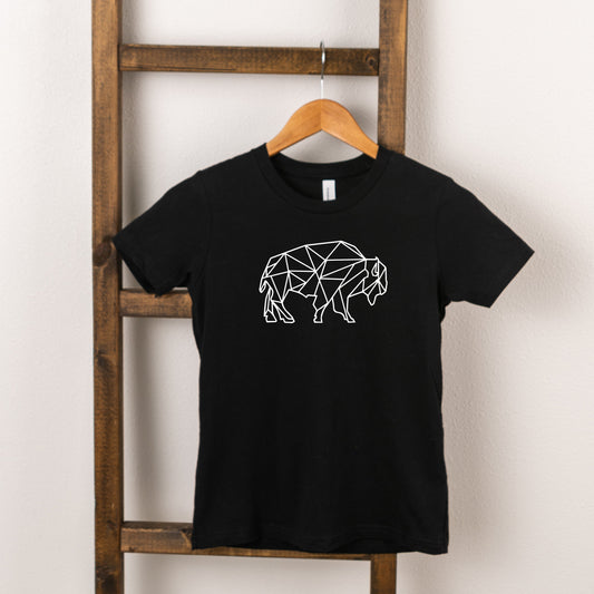 Geometric Buffalo | Toddler Short Sleeve Crew Neck